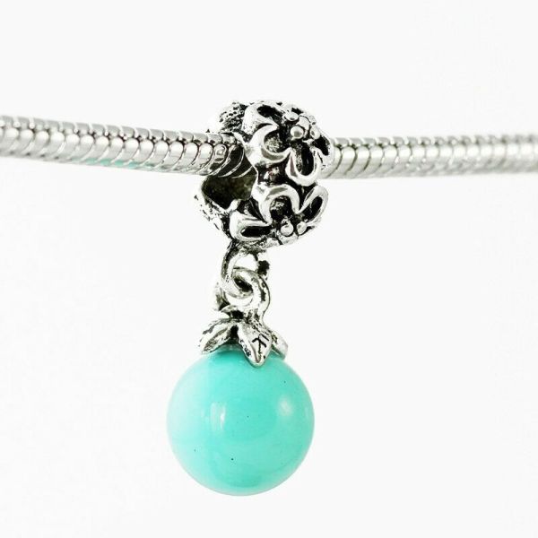 Bail with pendant "pearl" (1cm) X 357