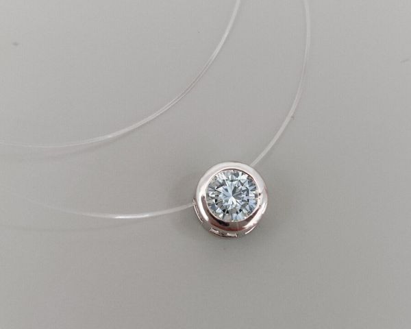 Pendant on a fishing line