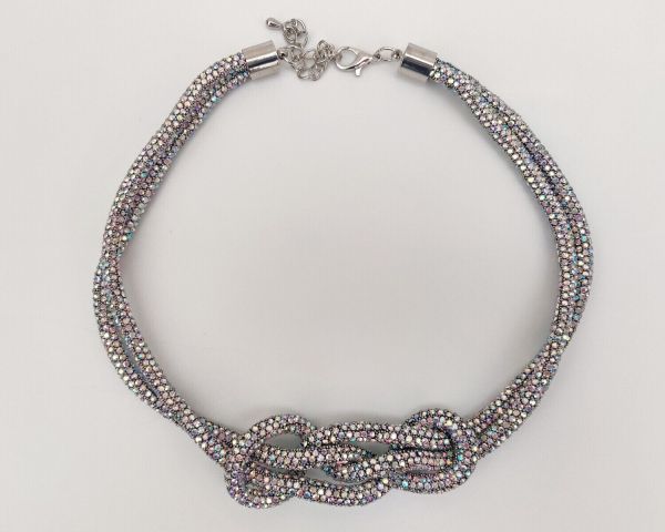 Necklace of rhinestones