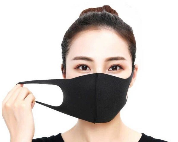 Protective mask reusable Black G1656