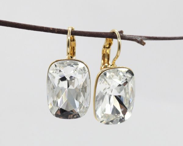 Earrings with Czech crystals