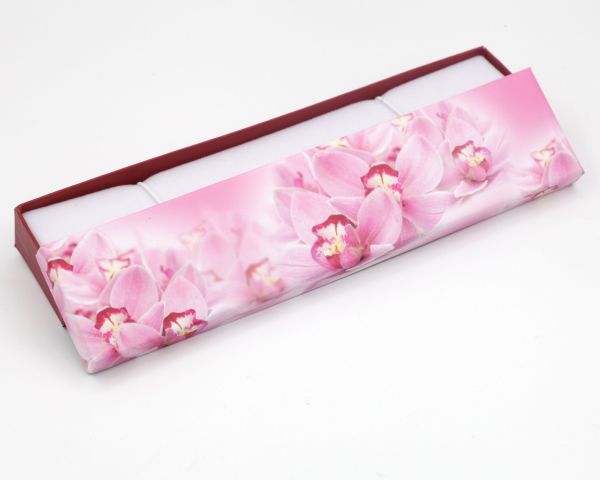 Gift box(20*4)Pink flowers