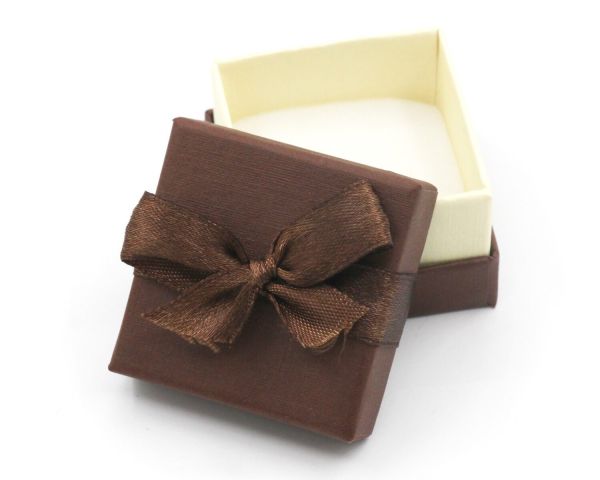 Gift box with ribbon