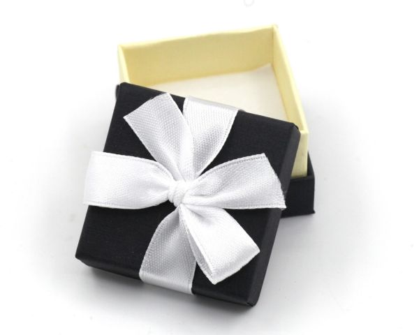 Gift box with ribbon