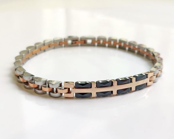 Steel bracelet