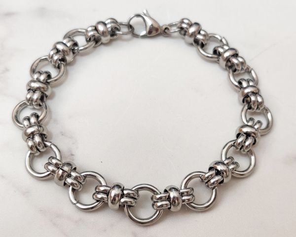 Steel bracelet