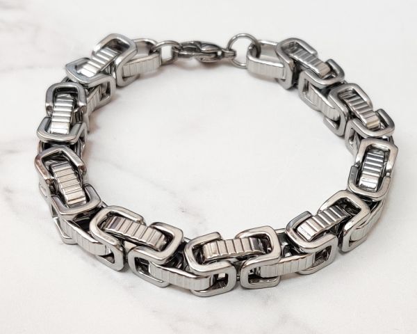 Steel bracelet